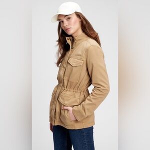 GAP Women's Tan Utility Jacket S